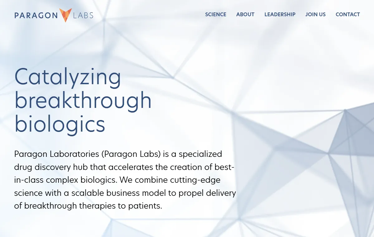 Paragon Labs, view 1