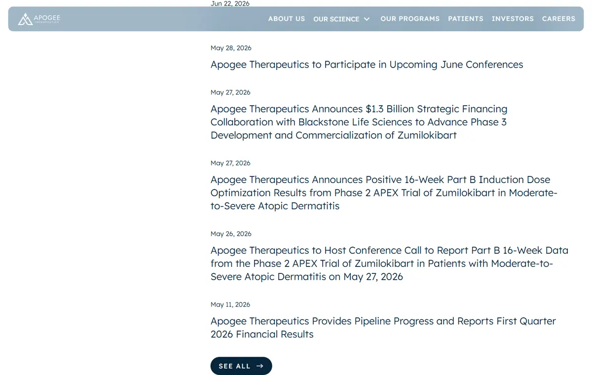 Apogee Therapeutics, view 3
