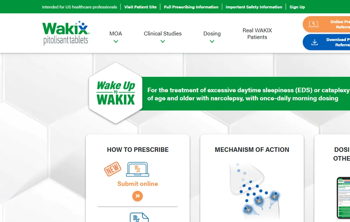WAKIX HCP, view 1